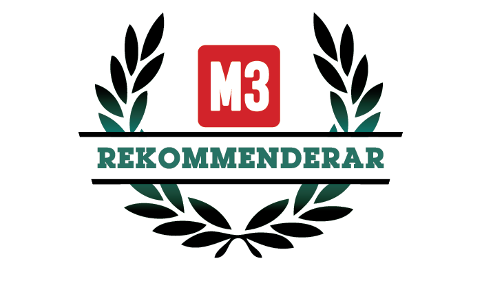 M3 rekommenderar