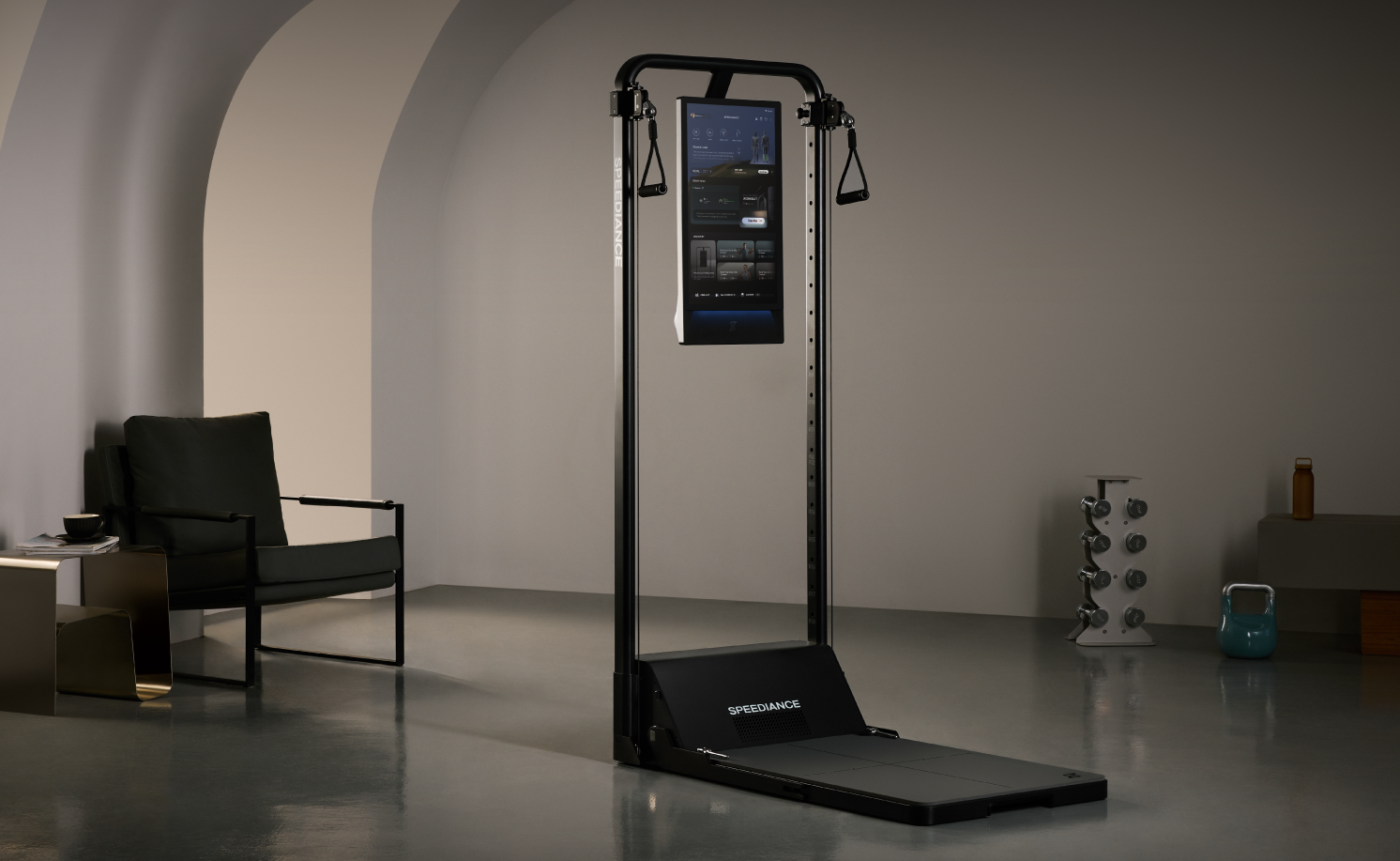 Speediance Gym Monster 3 i ett modernt hem