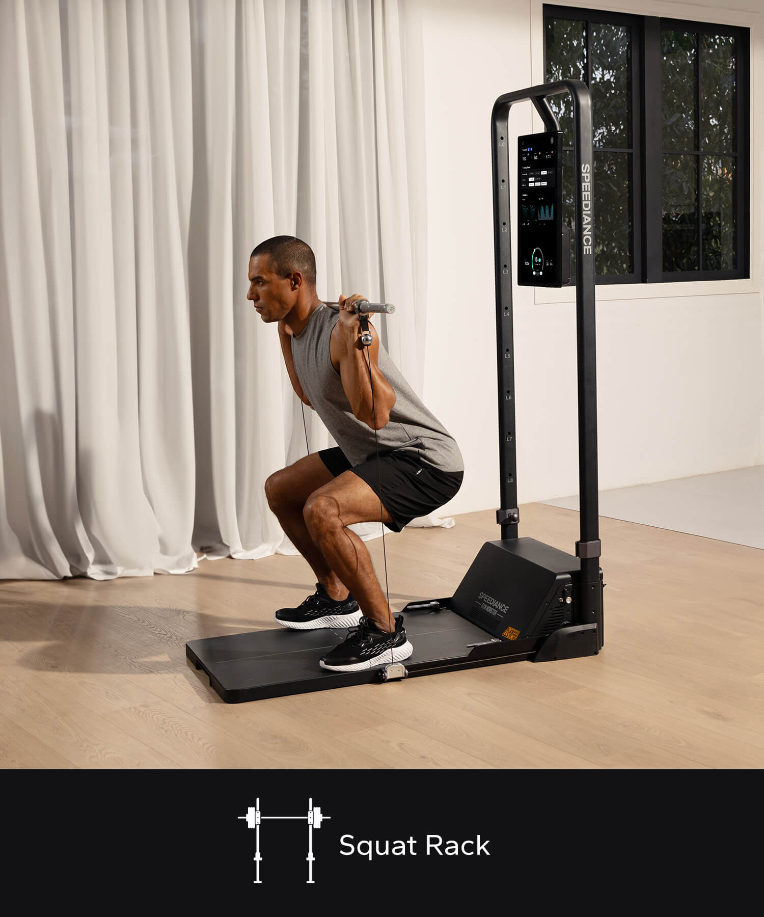 Squat rack-träning